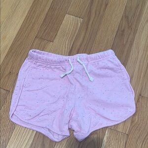 Old Navy Pink Athletic Shorts with Elastic Waistband